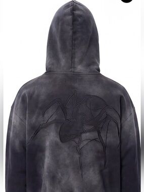 Persona Toronto Spider Zip Hoodie Vintage Black L